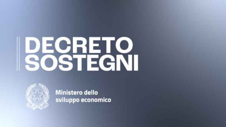 I sostegni per l'emergenza Covid19